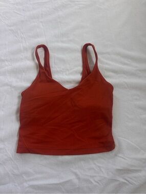 Lululemon Rust  Sports Bra Top